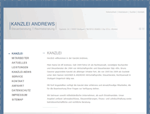 Tablet Screenshot of kanzlei-andrews.com